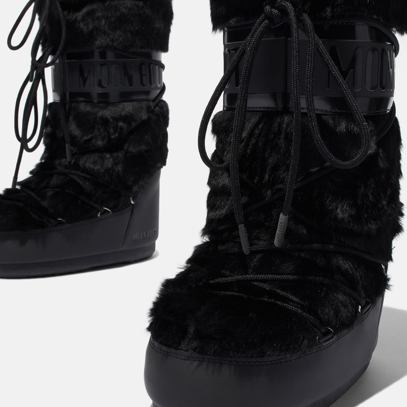 MOON BOOT 80D1408900-N001 CLASSIC FAUX FU KADIN KAR ÇİZMESİ