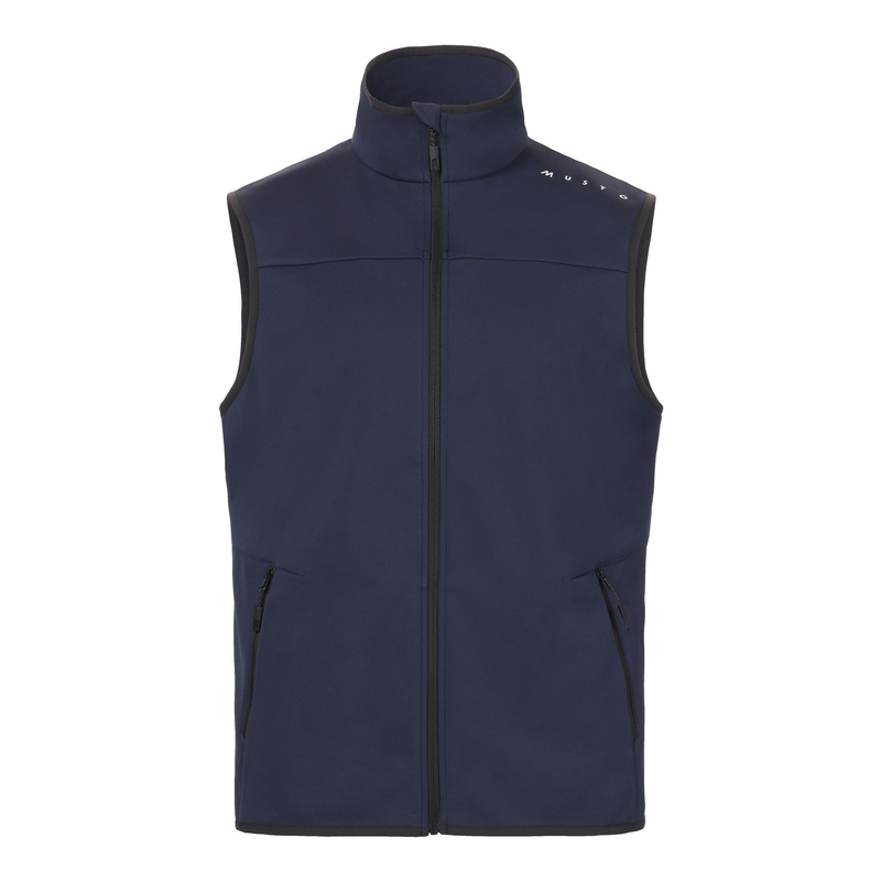 MUSTO EVO CREW SOFTSHELL YELEK