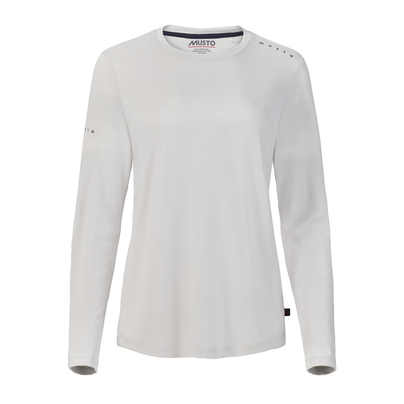 MUSTO W EVO CREW SUNBLOCK LS T-SHIRT