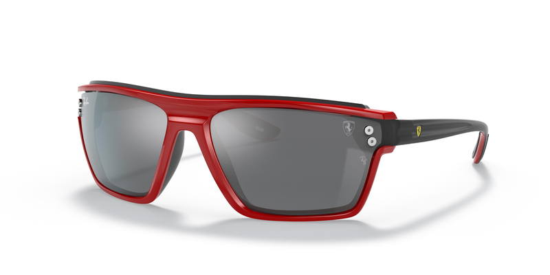 RAY-BAN 4370M F6236G 64 Erkek Ferrari Güneş Gözlüğü