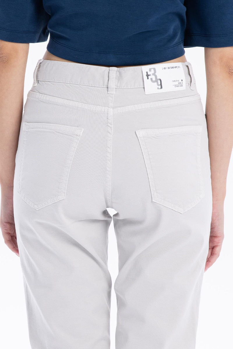 Basic 5 Cep Casual Kadın Dokuma Pantolon