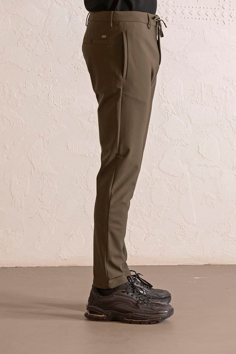 Beli Bağcıklı Jogger Erkek Pantolon