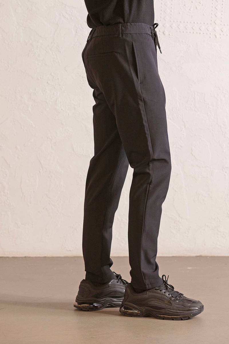 Beli Bağcıklı Jogger Erkek Pantolon