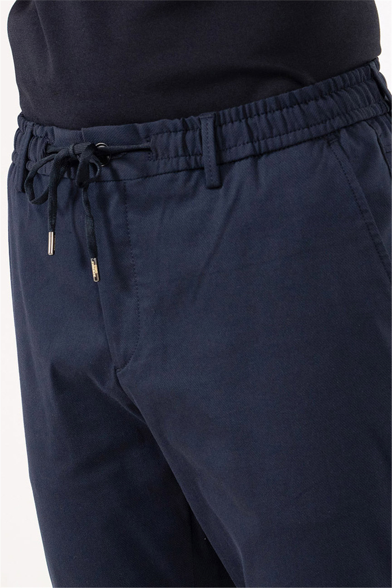 Beli Lastikli Arka Cebi Gizli Fermuarlı Jogger Erkek Pantolon