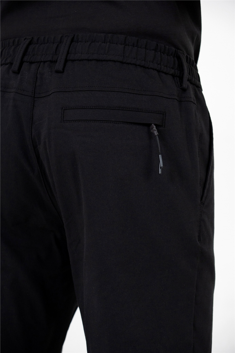 Beli Lastikli Arka Cebi Gizli Fermuarlı Jogger Erkek Pantolon
