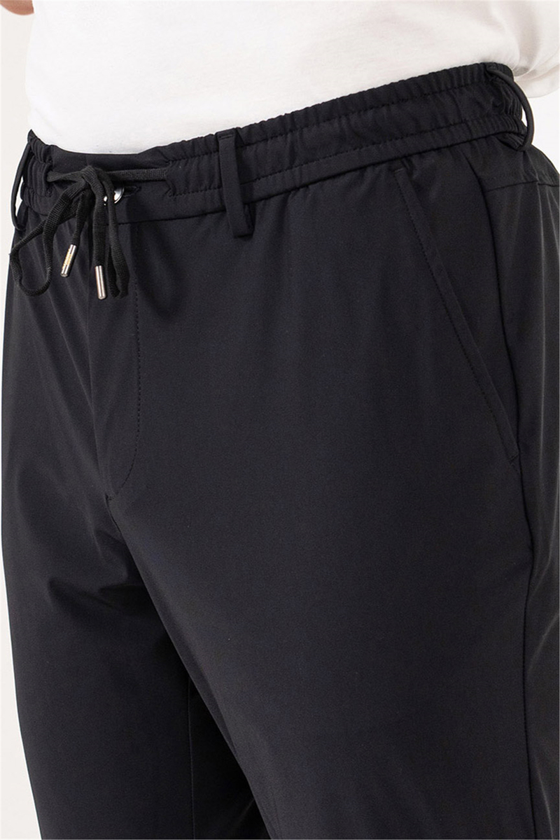 Beli Lastikli Arka Cebi Gizli Fermuarlı Jogger Erkek Pantolon