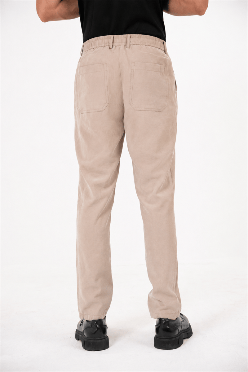 Beli Lastikli Arkası Çift Torba Cepli Jogger Erkek Pantolon