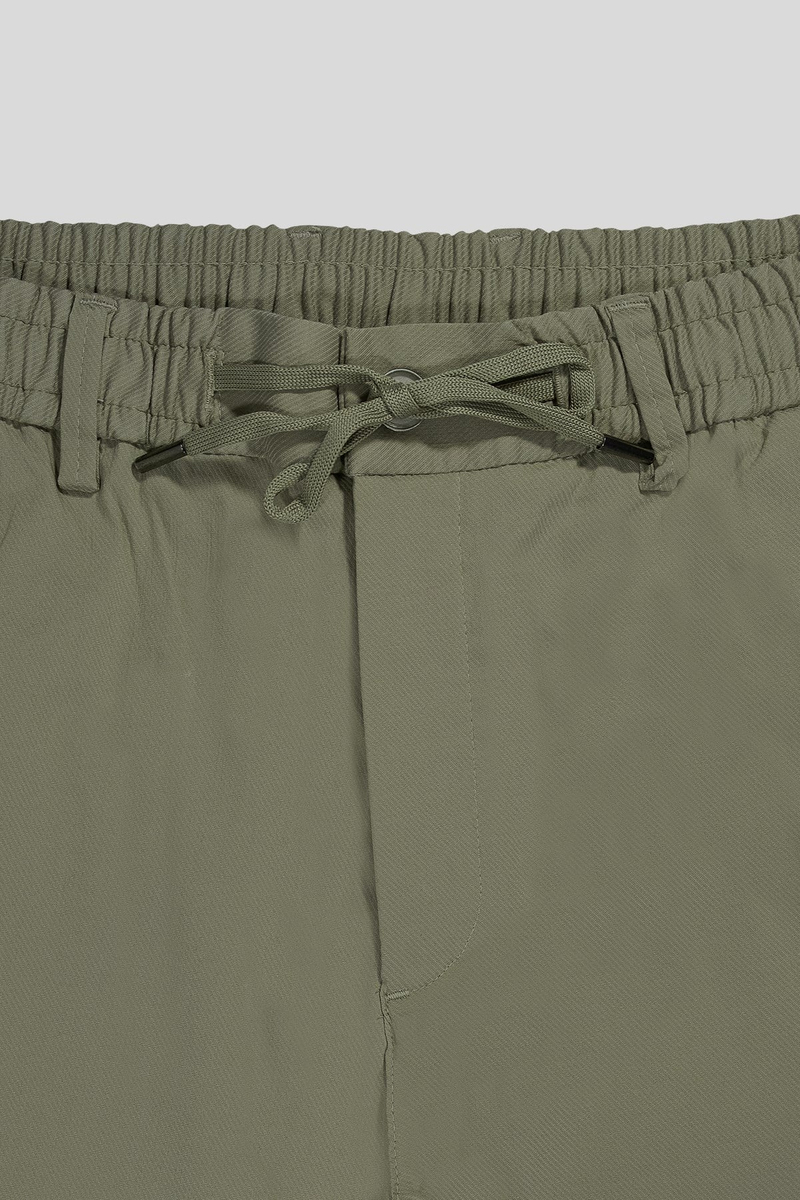 Beli Lastikli Dik Cep Arka Cep Fermuar Detaylı Jogger Erkek Pantolon