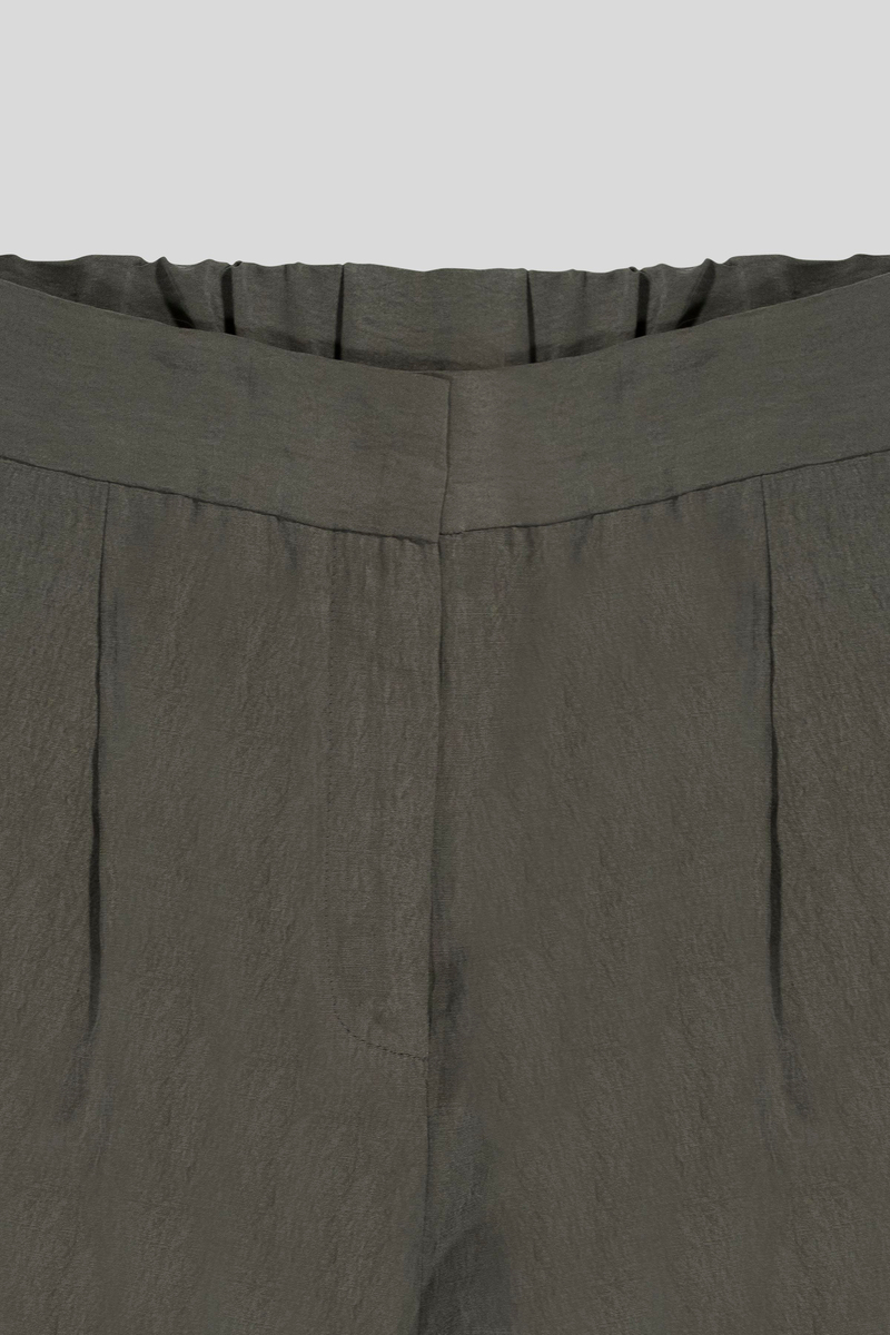 Beli Lastikli İstanbul Cepli Geniş Paça Kadın Pantolon