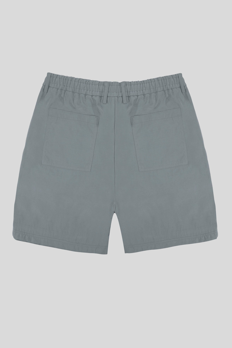 Beli Lastikli ve Bağcıklı Slim Fit Erkek Şort