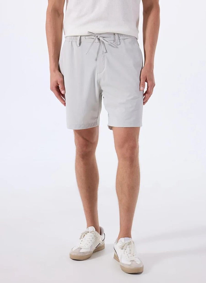 Beli Lastikli ve Bağcıklı WALK&SWIM Erkek Şort