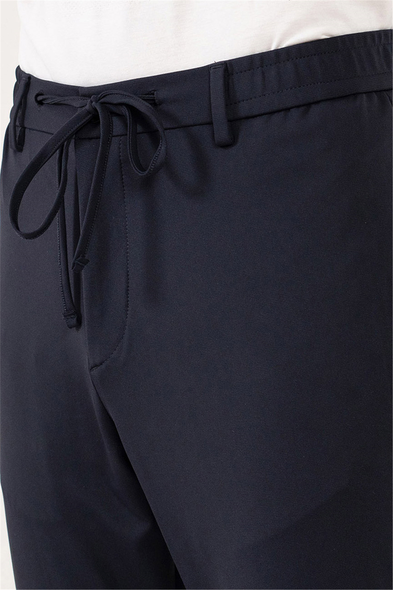 Beli Lastiklli Arkası Tek Fleto Jogger Erkek Pantolon