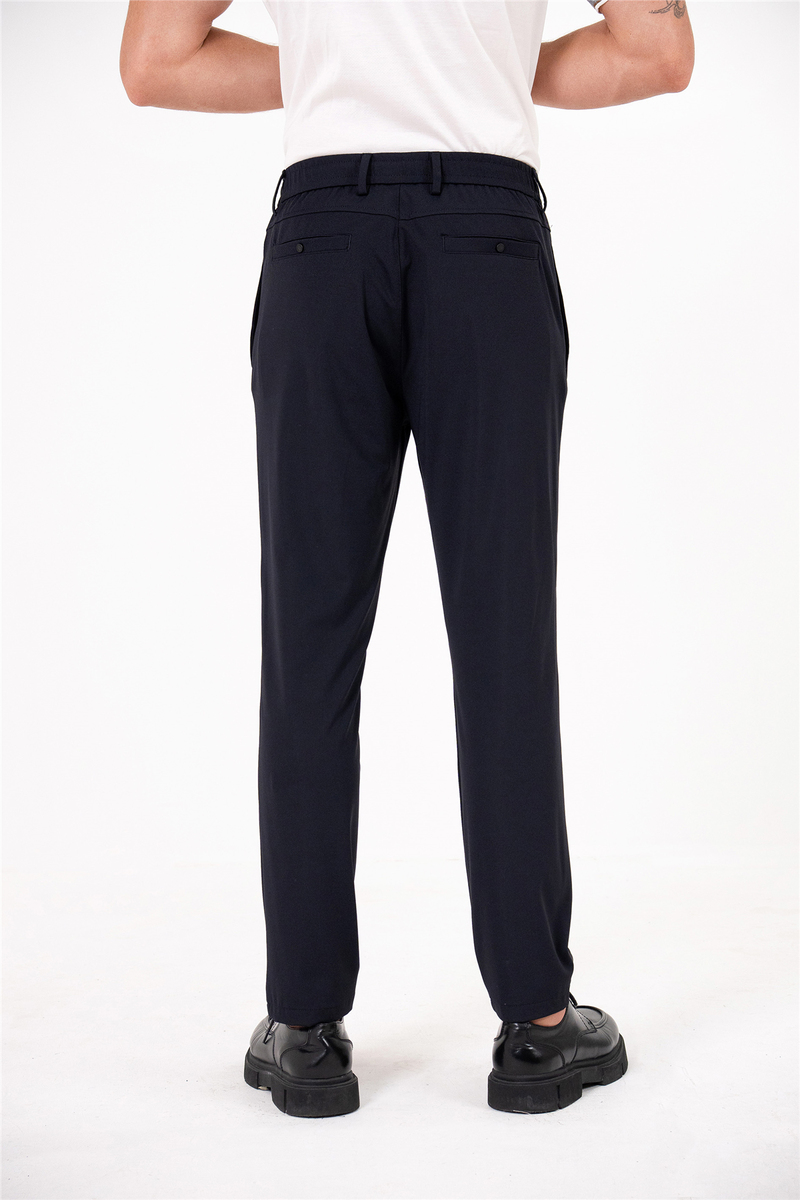 Beli Lastiklli Arkası Tek Fleto Jogger Erkek Pantolon