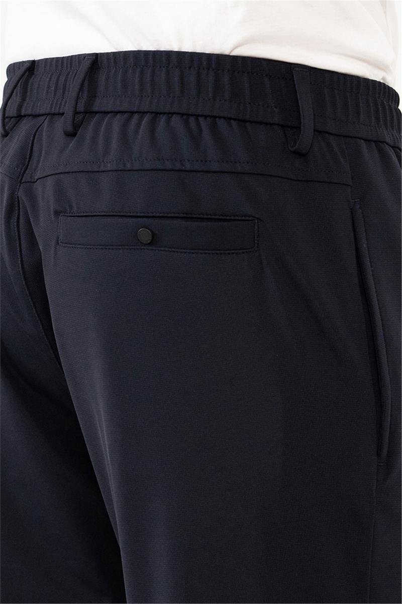 Beli Lastiklli Arkası Tek Fleto Jogger Erkek Pantolon