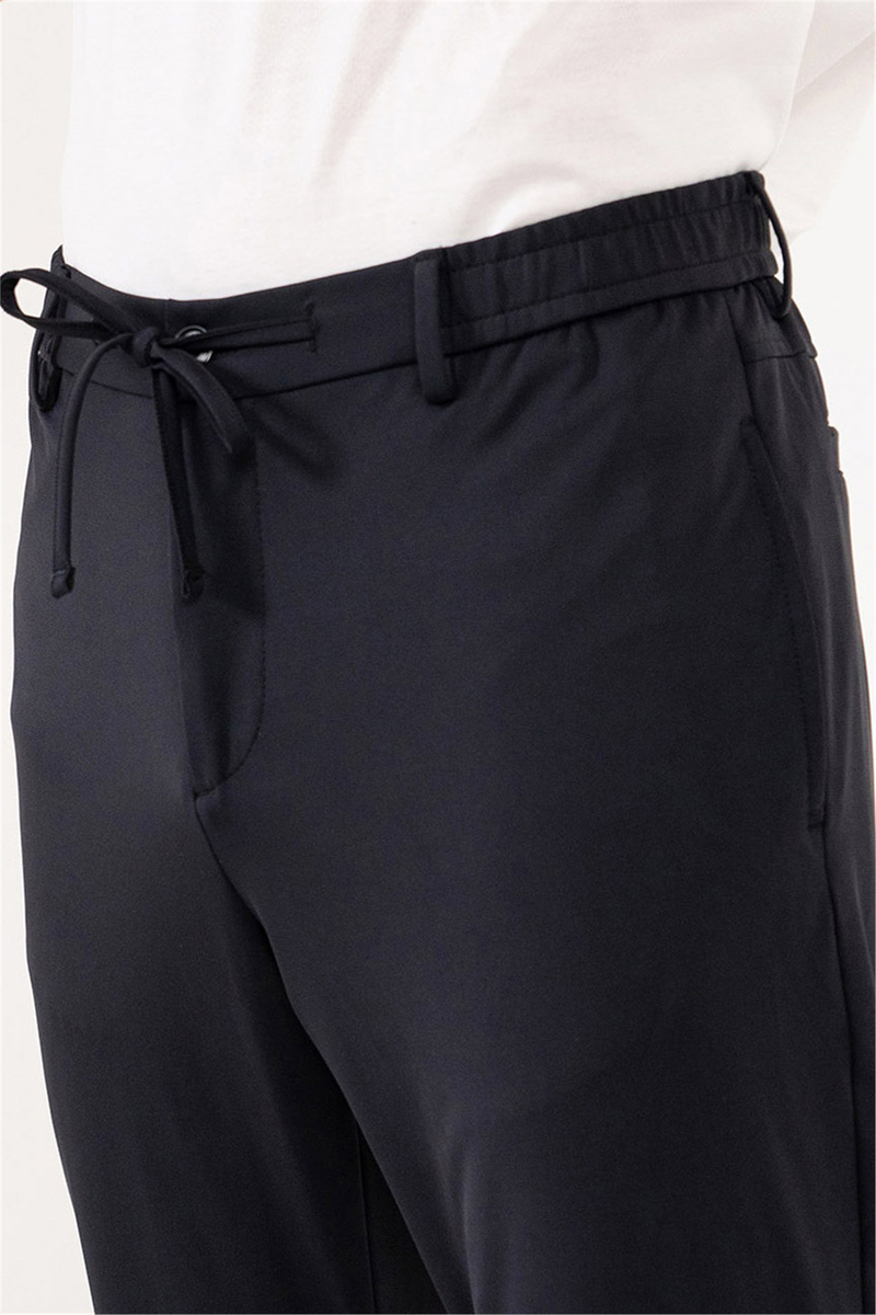 Beli Lastiklli Arkası Tek Fleto Jogger Erkek Pantolon