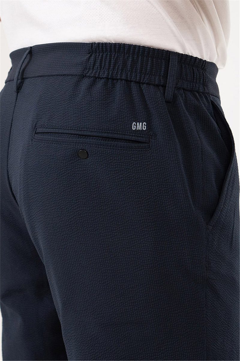 Beli Yarım Lastikli Arkası Çift Fleto Jogger Erkek Pantolon