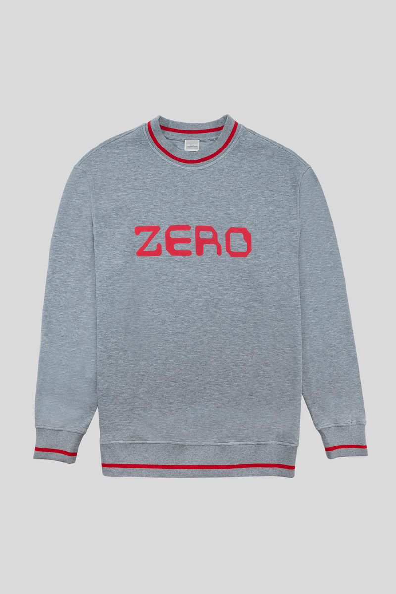 Bisiklet Yaka Baskı Detaylı Regular Fit Erkek Sweatshirt