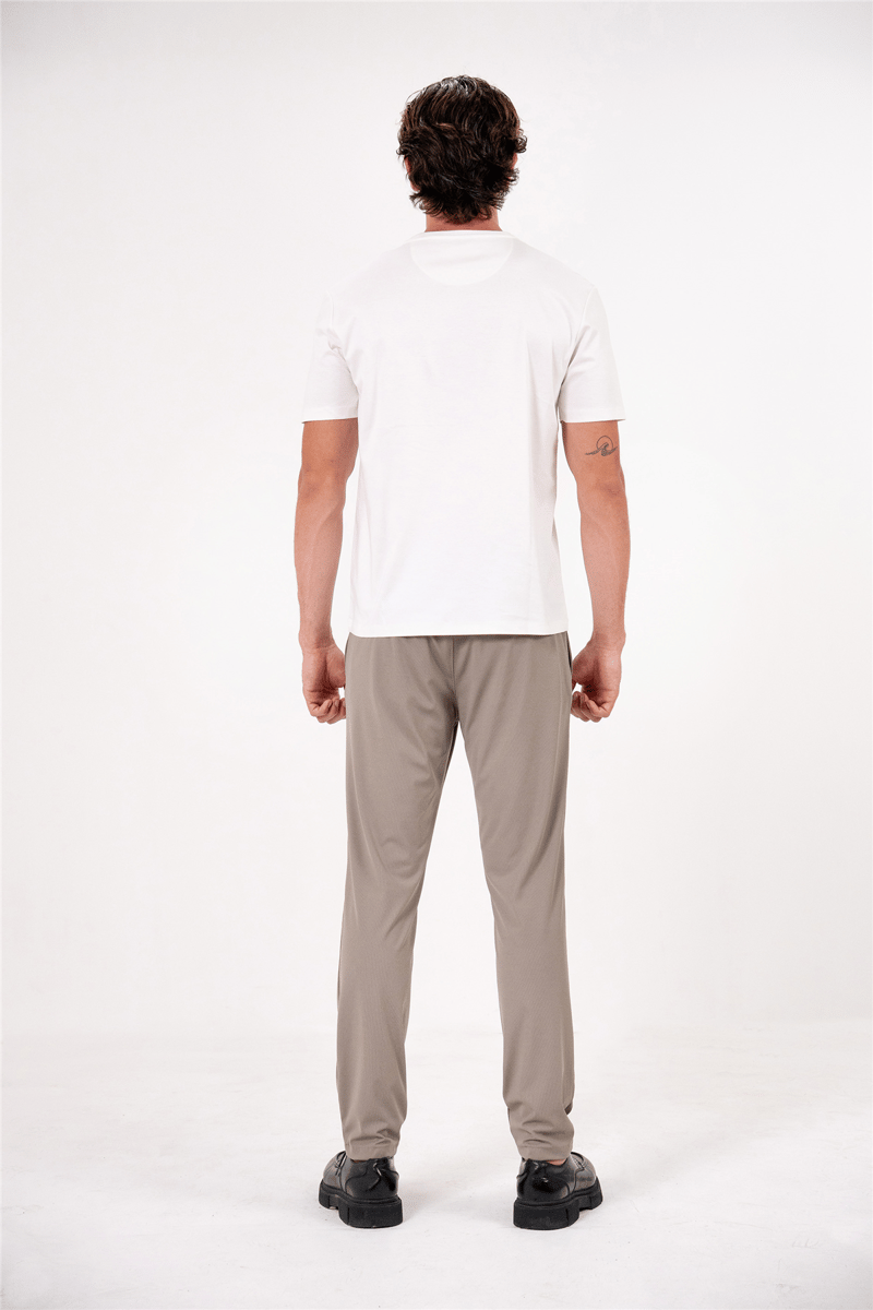 Bisiklet Yaka Cepli Regular Erkek T-shirt