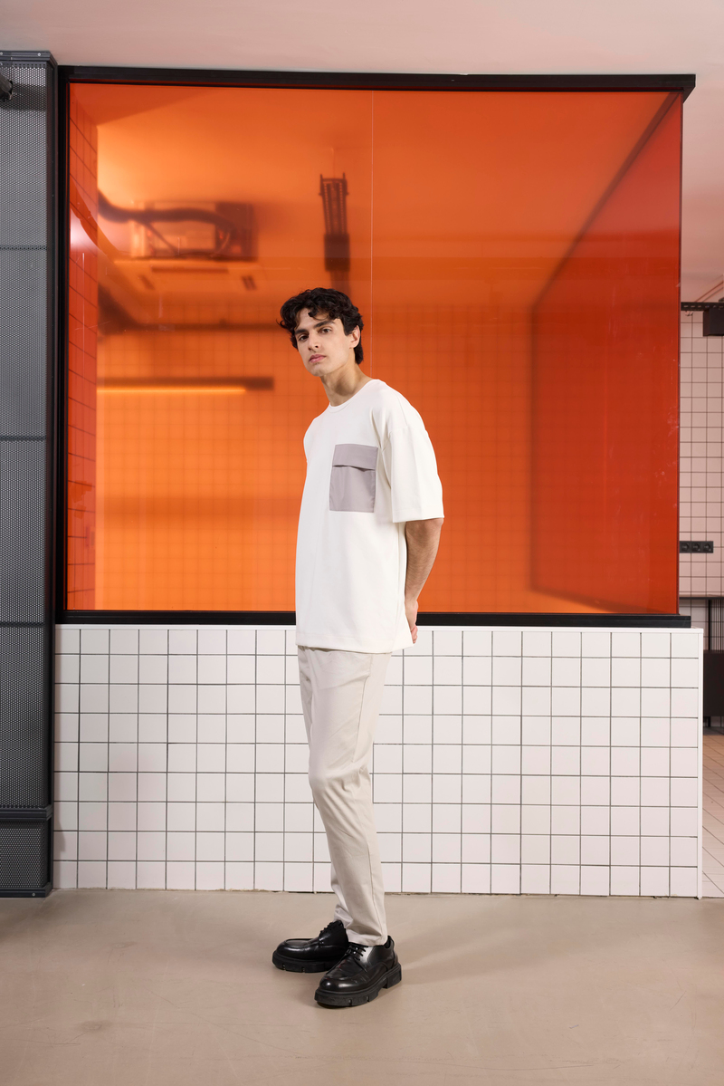 Bisiklet Yaka Modal Erkek T-shirt