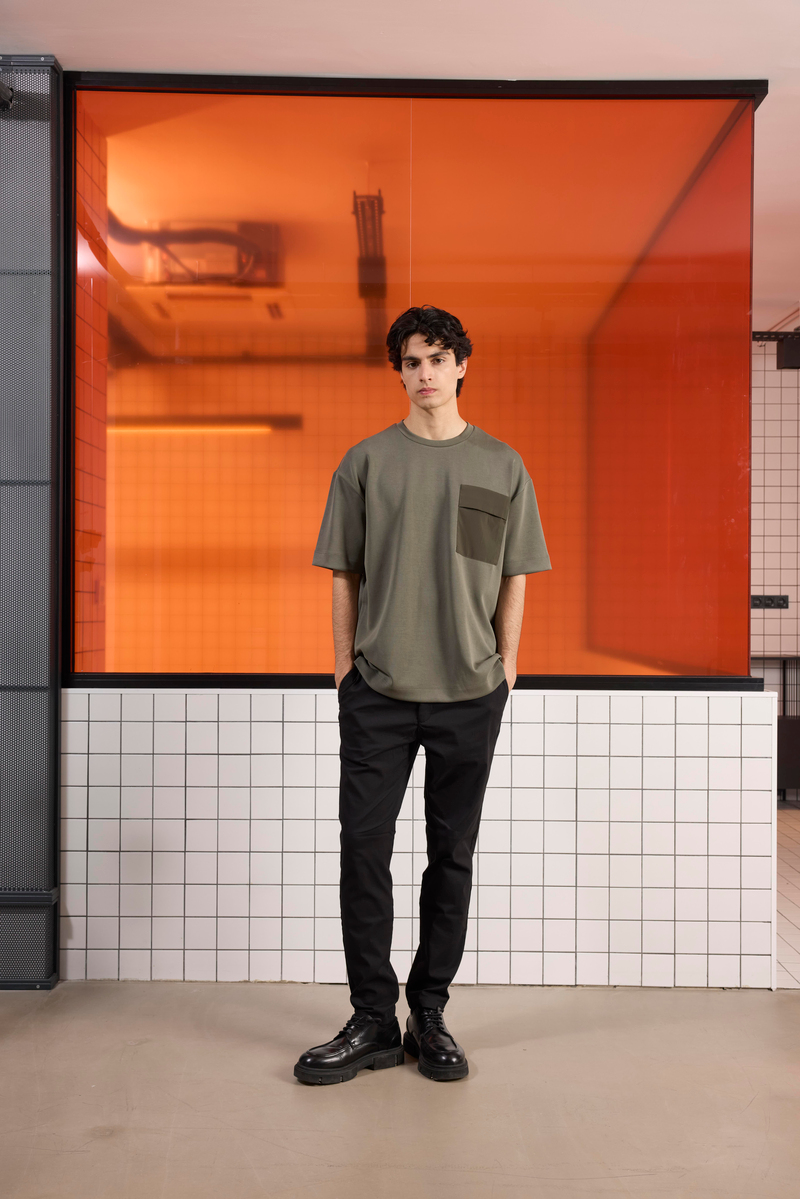 Bisiklet Yaka Modal Erkek T-shirt
