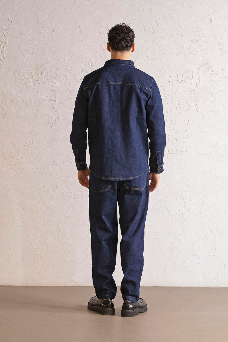 Denim Regular Fit Erkek Dış Gömlek