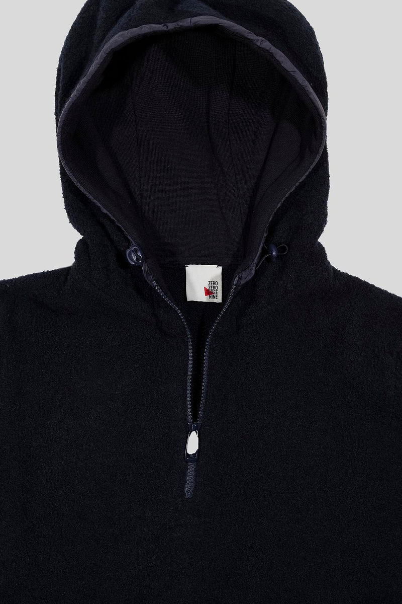 Fermuar Detaylı Oversize Erkek Sweatshirt