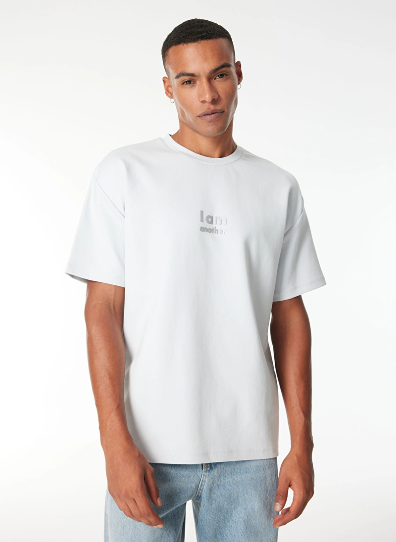 I AM ANOTHER Baskılı Basic Erkek T-shirt