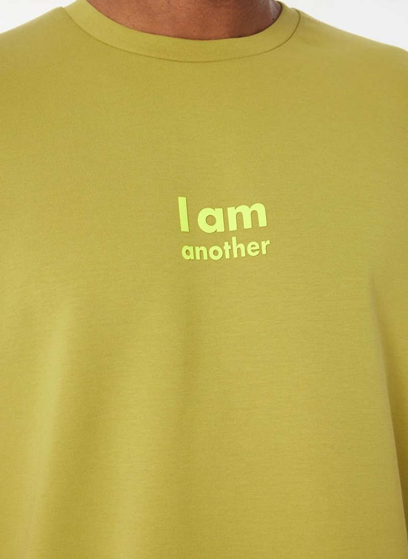 I AM ANOTHER Baskılı Basic Erkek T-shirt