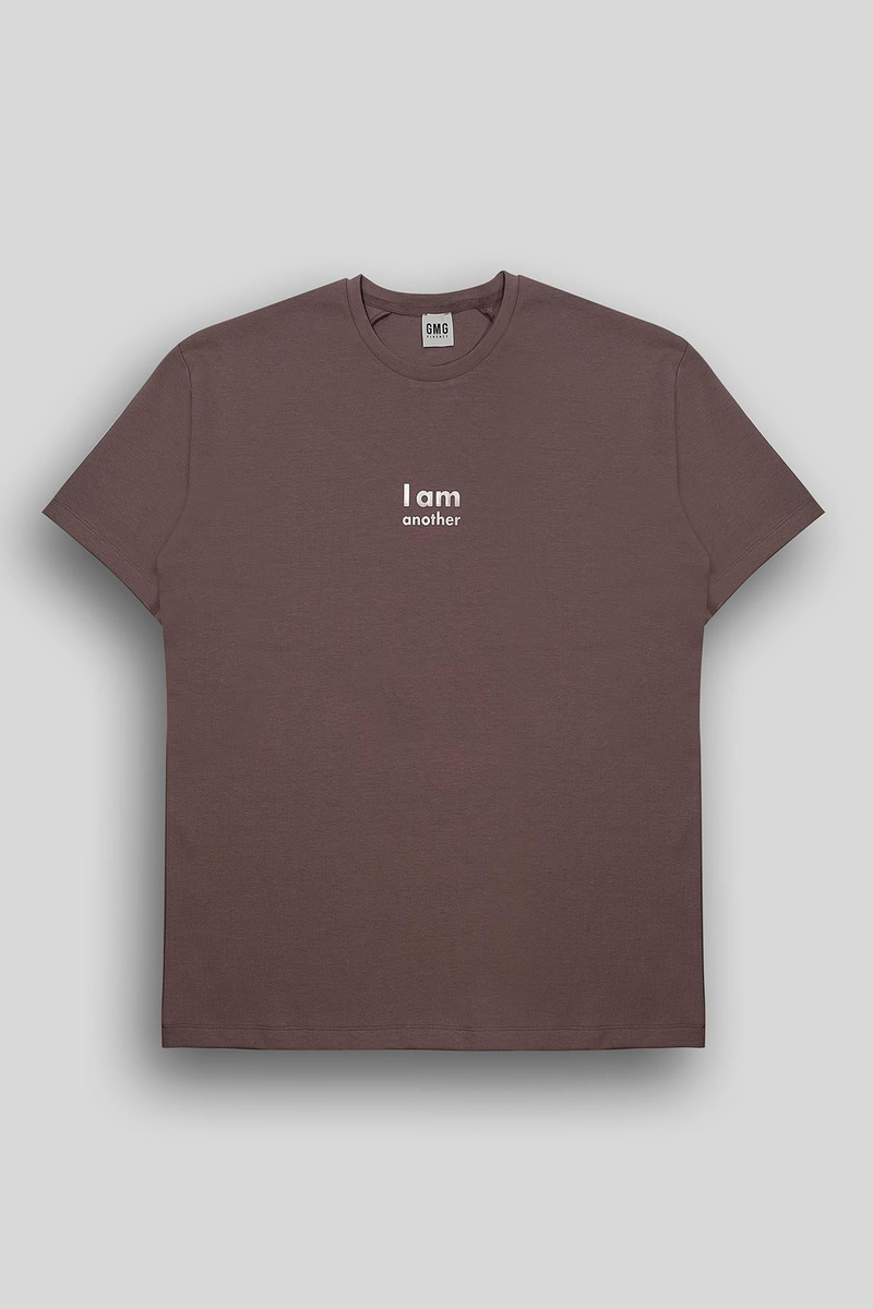 I AM ANOTHER Baskılı Basic Erkek T-shirt