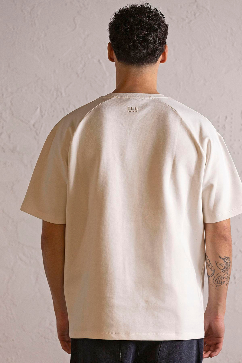 I AM ANOTHER Baskılı Oversize Erkek T-shirt