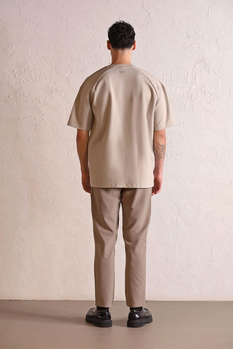 I AM ANOTHER Baskılı Oversize Erkek T-shirt