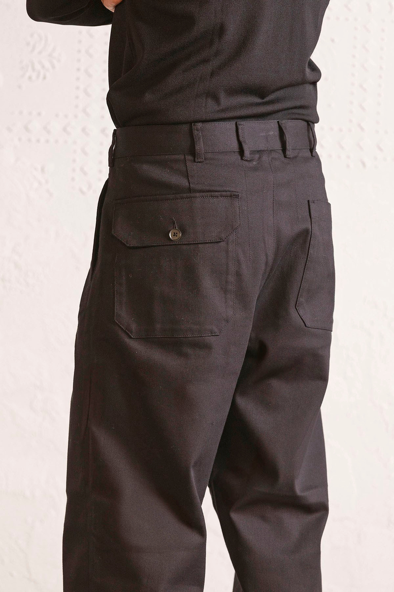 Pileli Gusto Detaylı Baggy Erkek Pantolon