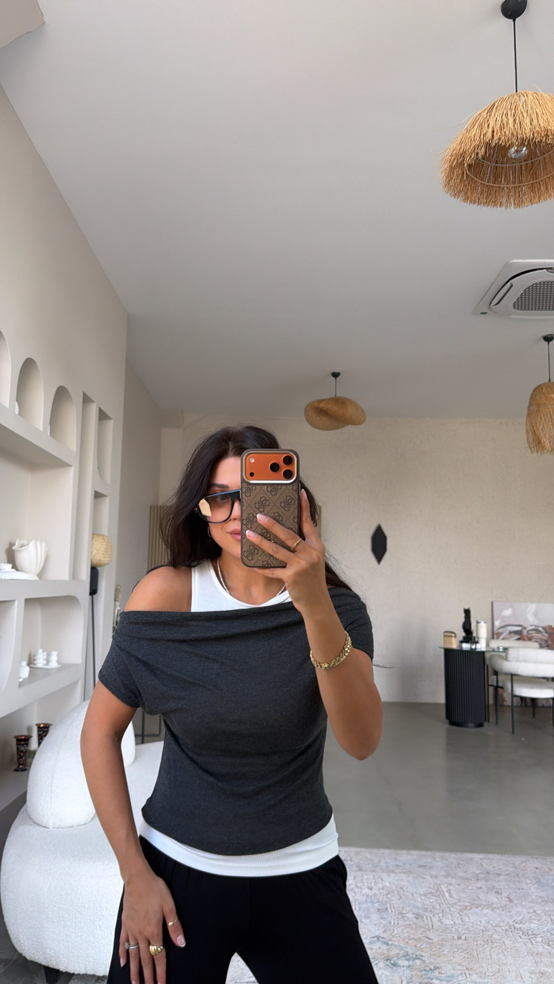 Antrasit Atletli ZR Model Bluz
