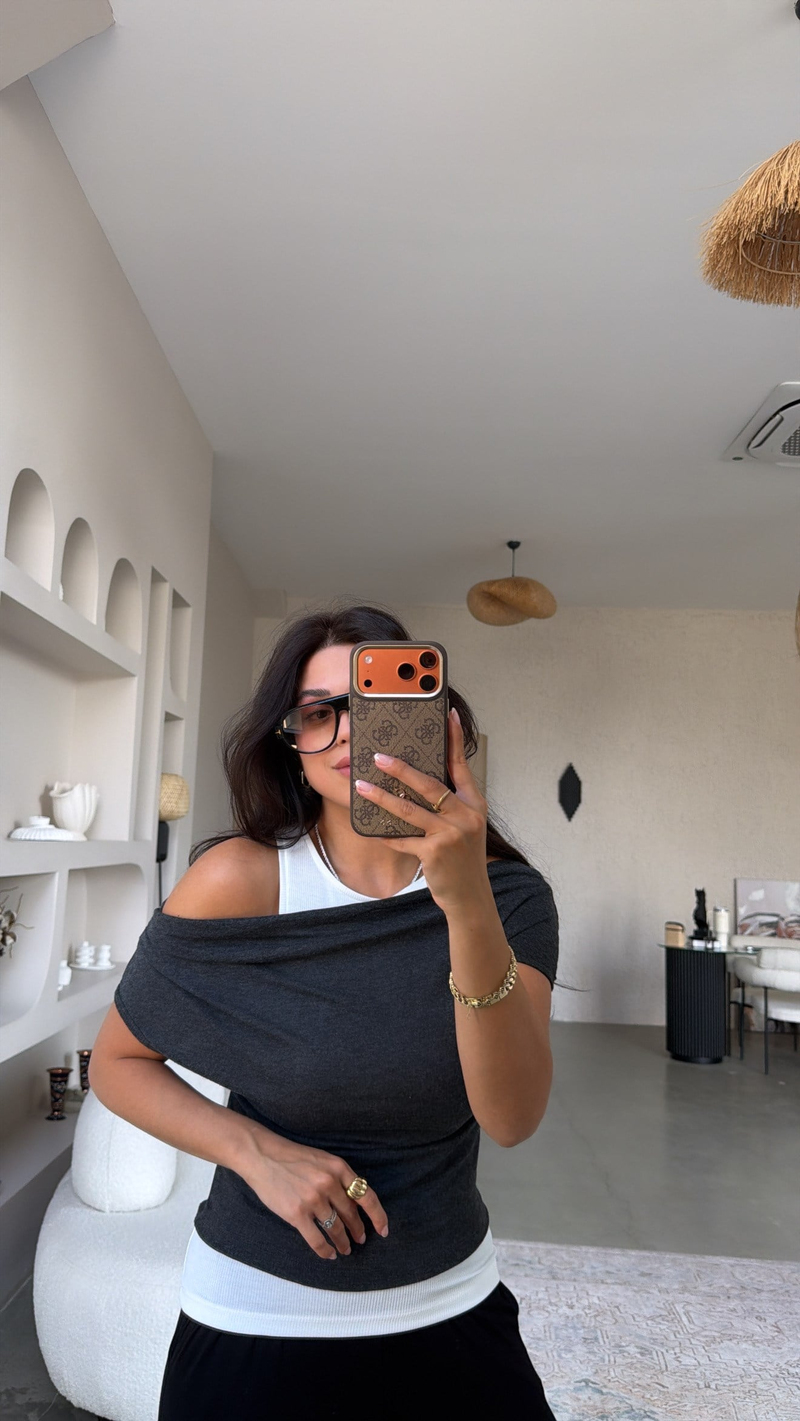 Antrasit Atletli ZR Model Bluz