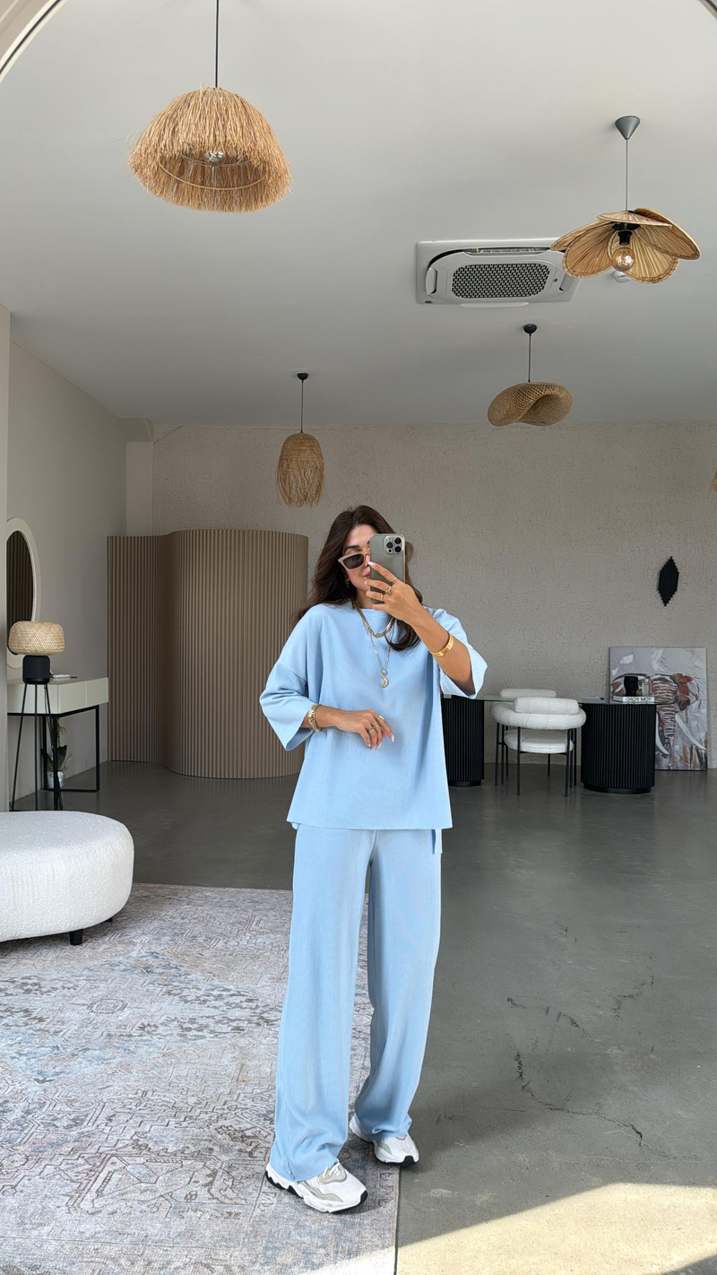 Bebe Mavi Baharlık Takım