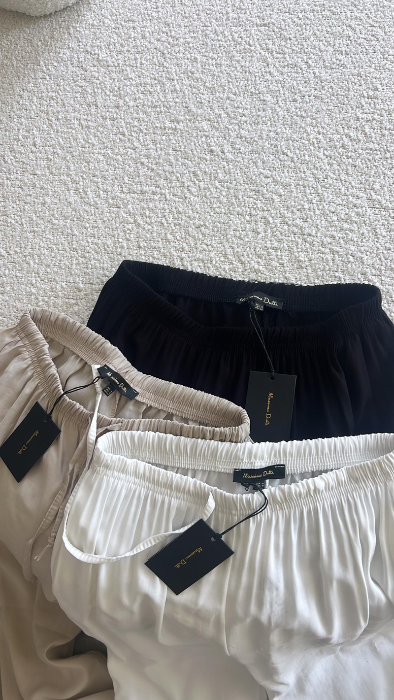 Bej Bol Paça Massi Pantolon