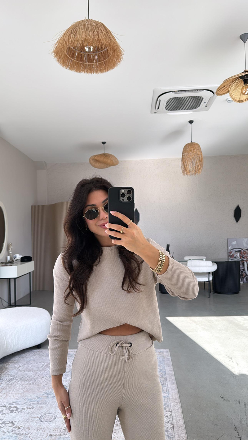 Bej Fitilli Takım