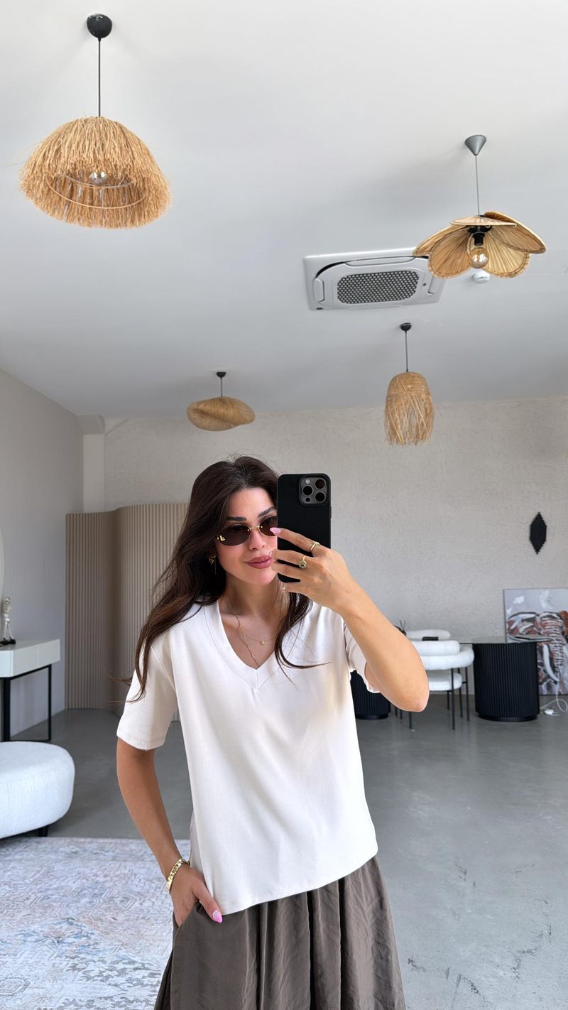 Bej V Yaka Salaş Bluz