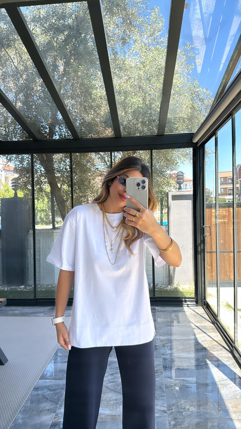 Beyaz Gss Tshirt