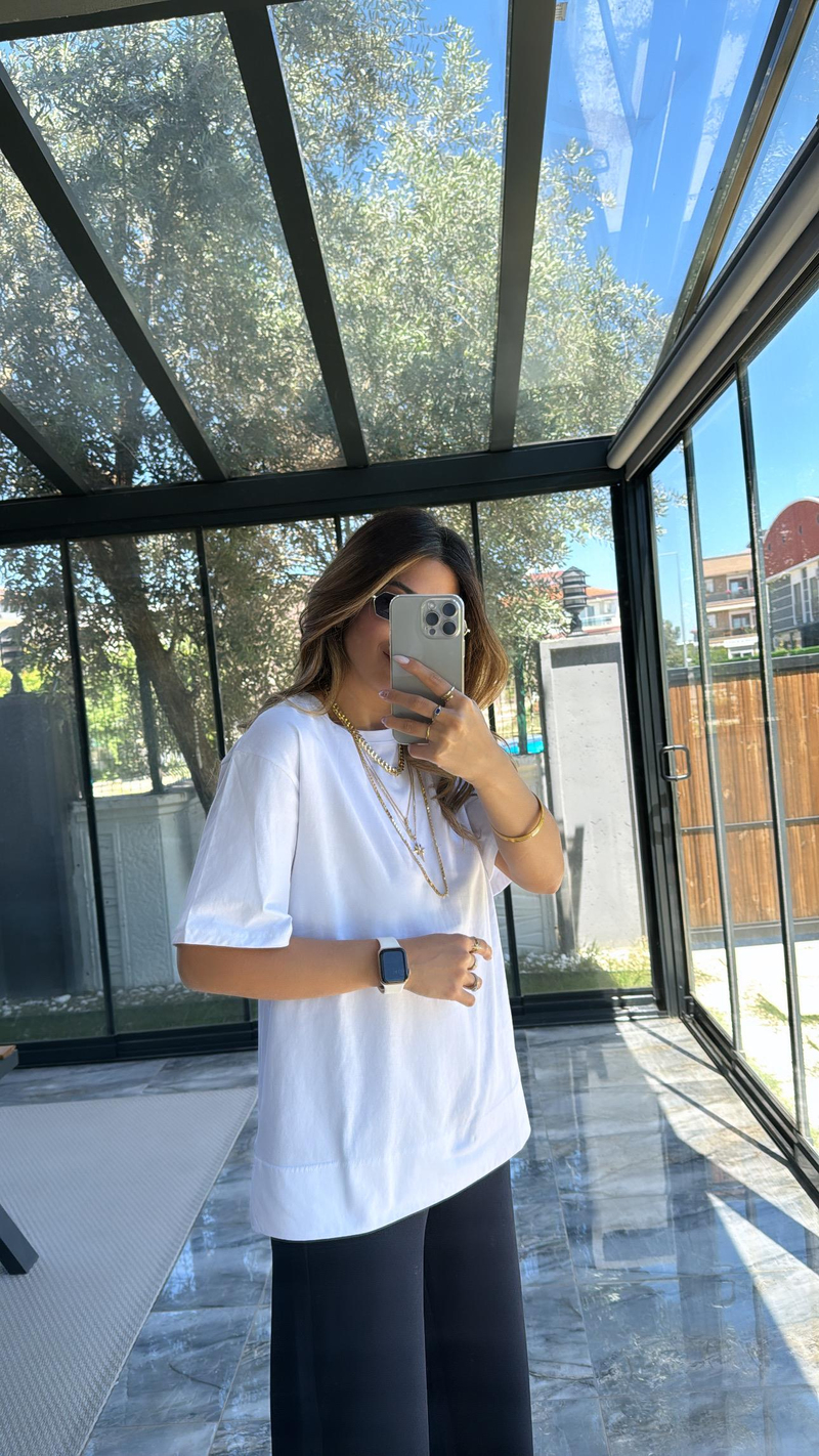 Beyaz Gss Tshirt