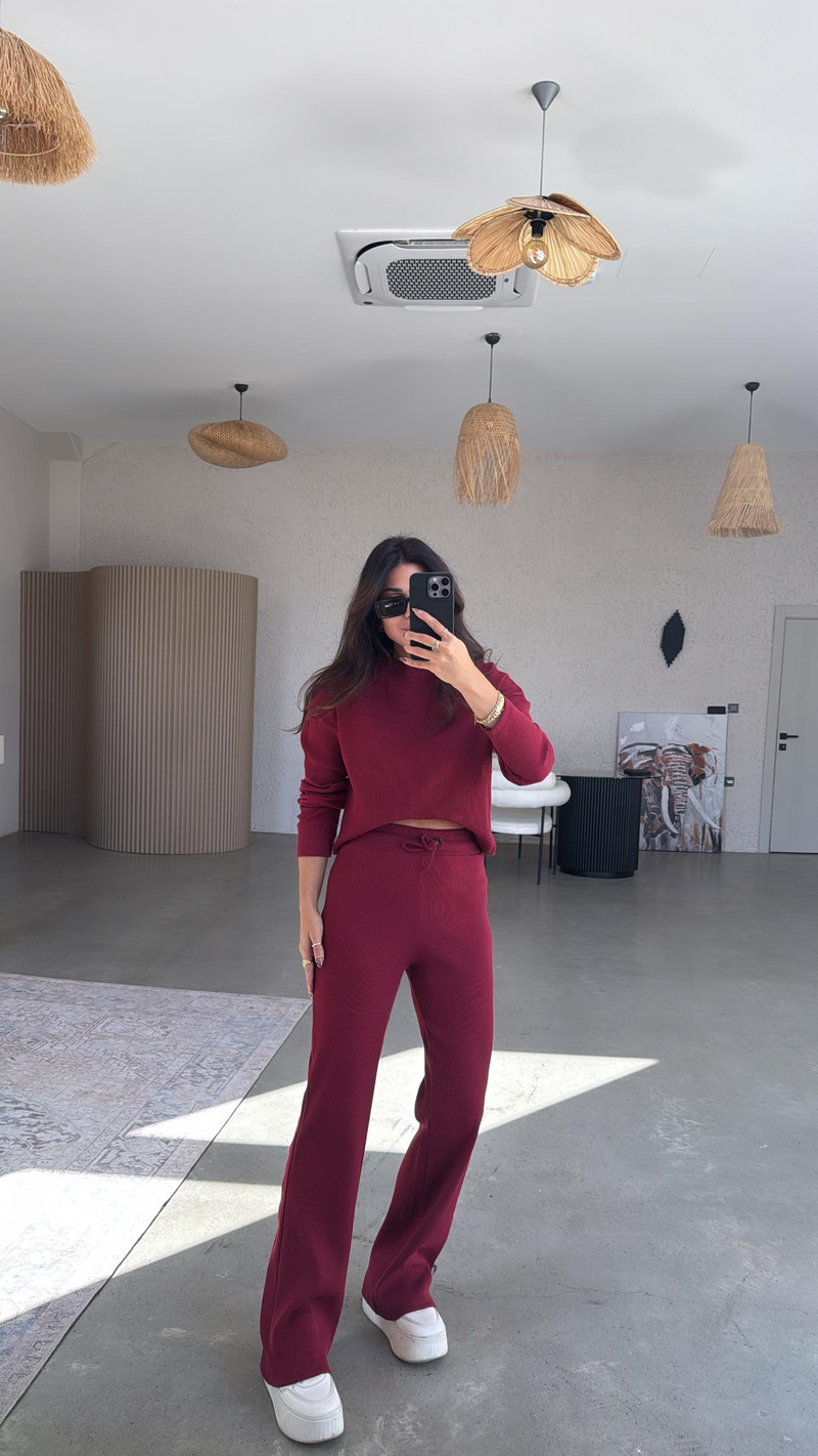 Bordo Fitilli Takım