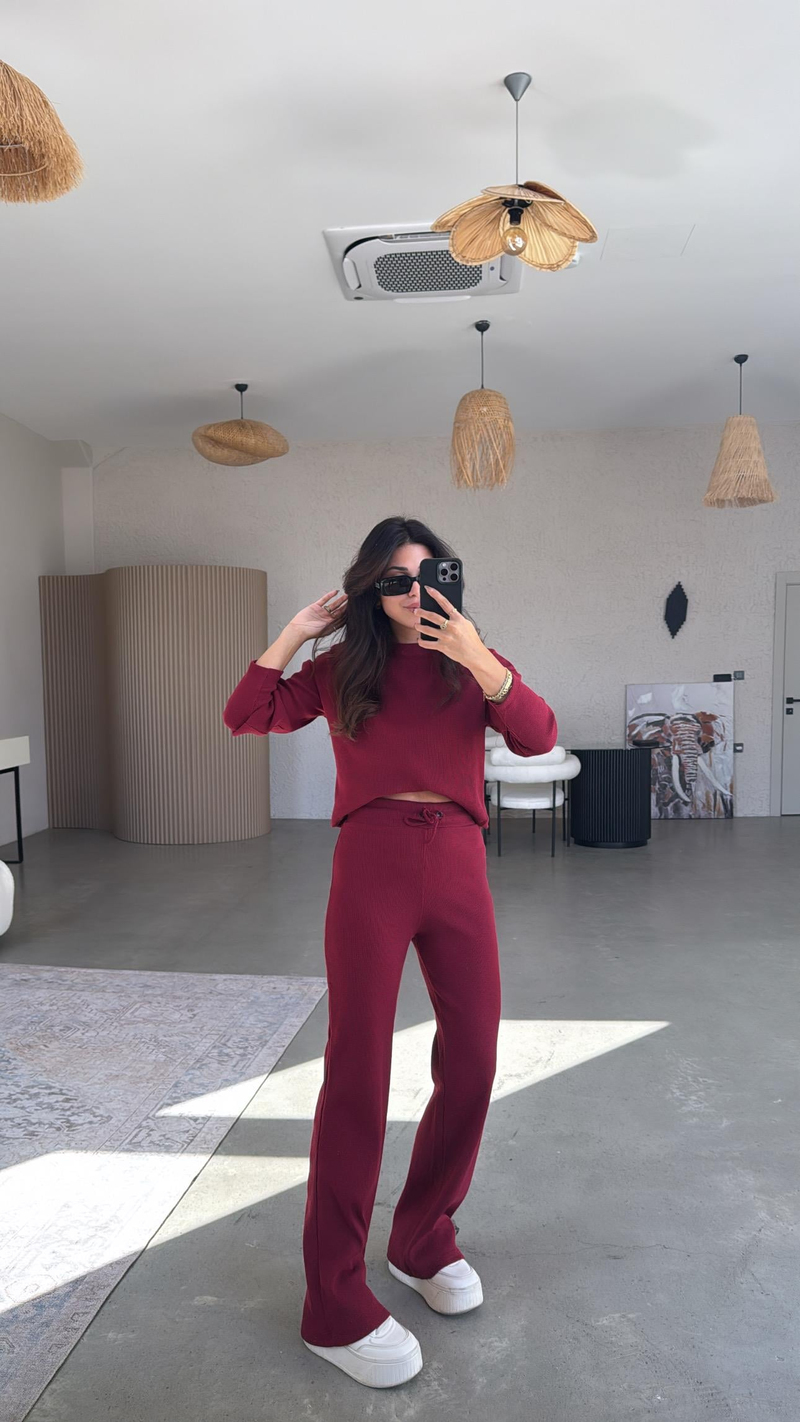 Bordo Fitilli Takım