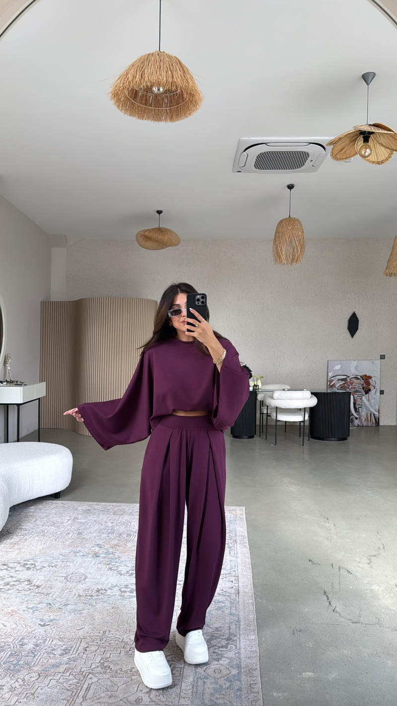 Bordo Ön Pile Detaylı Oys Model Takım