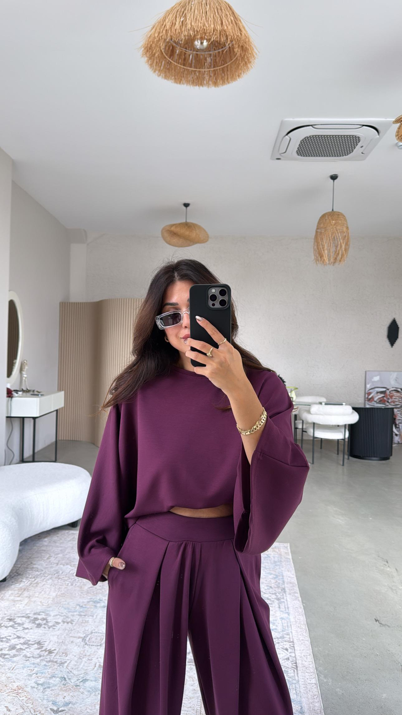 Bordo Ön Pile Detaylı Oys Model Takım