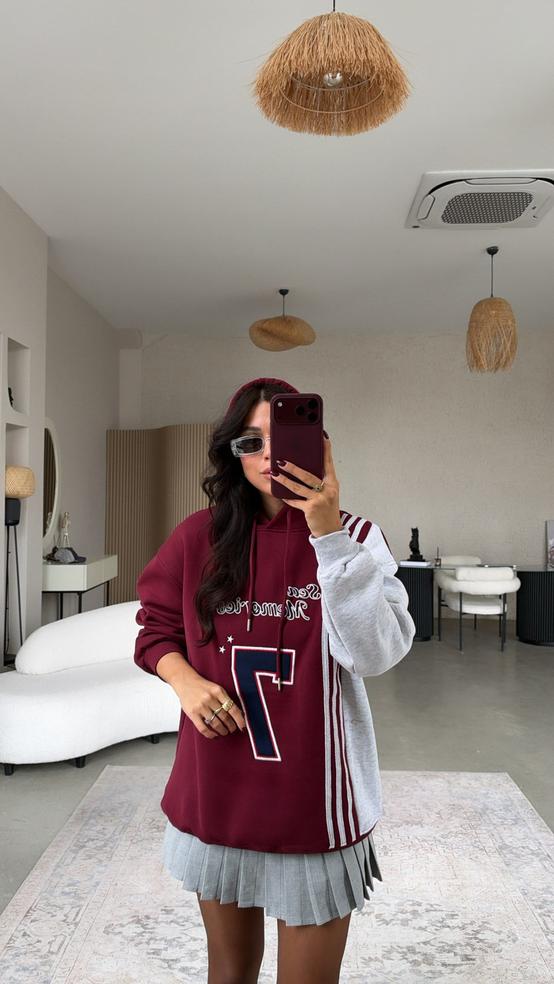 Bordo Seven College Sweatshirt