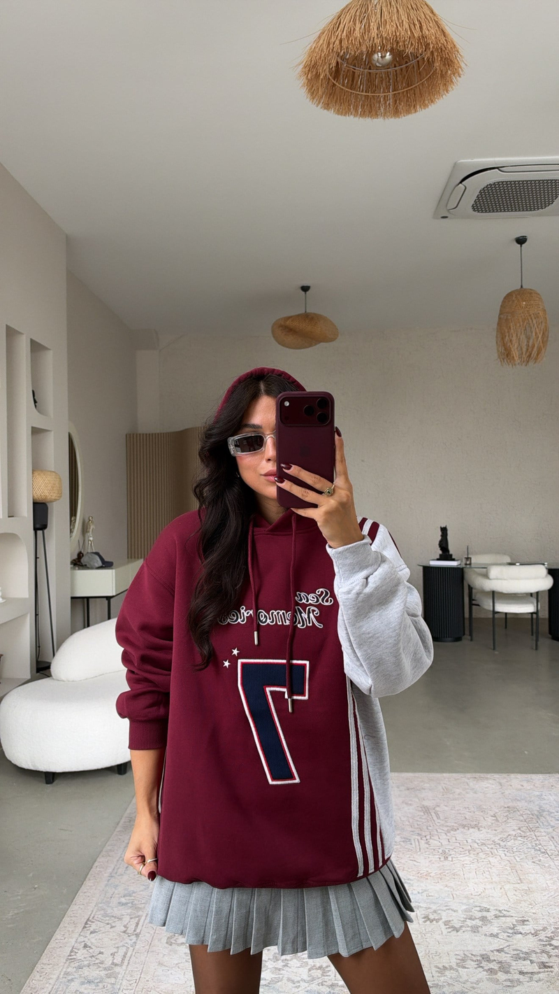 Bordo Seven College Sweatshirt
