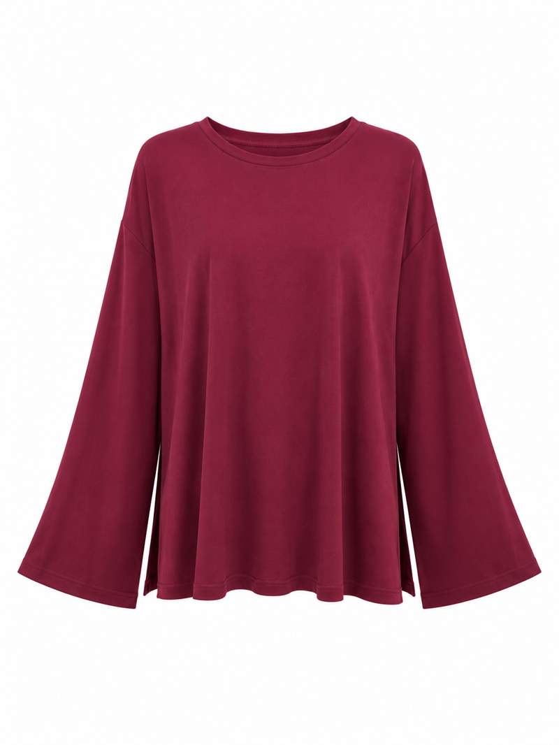 Bordo Uzun Kollu Basic