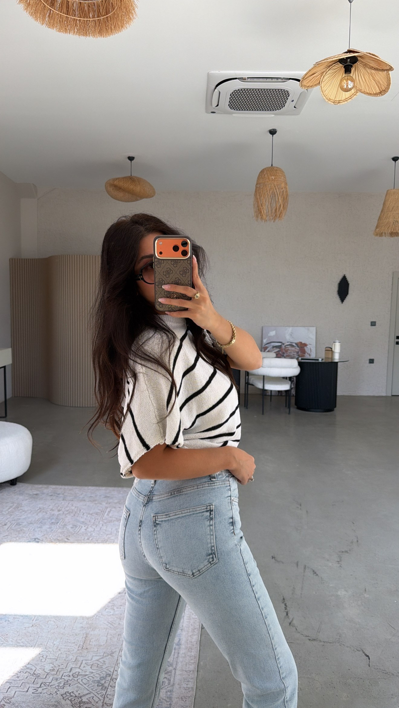 Buz Mavi Boyfit Jean