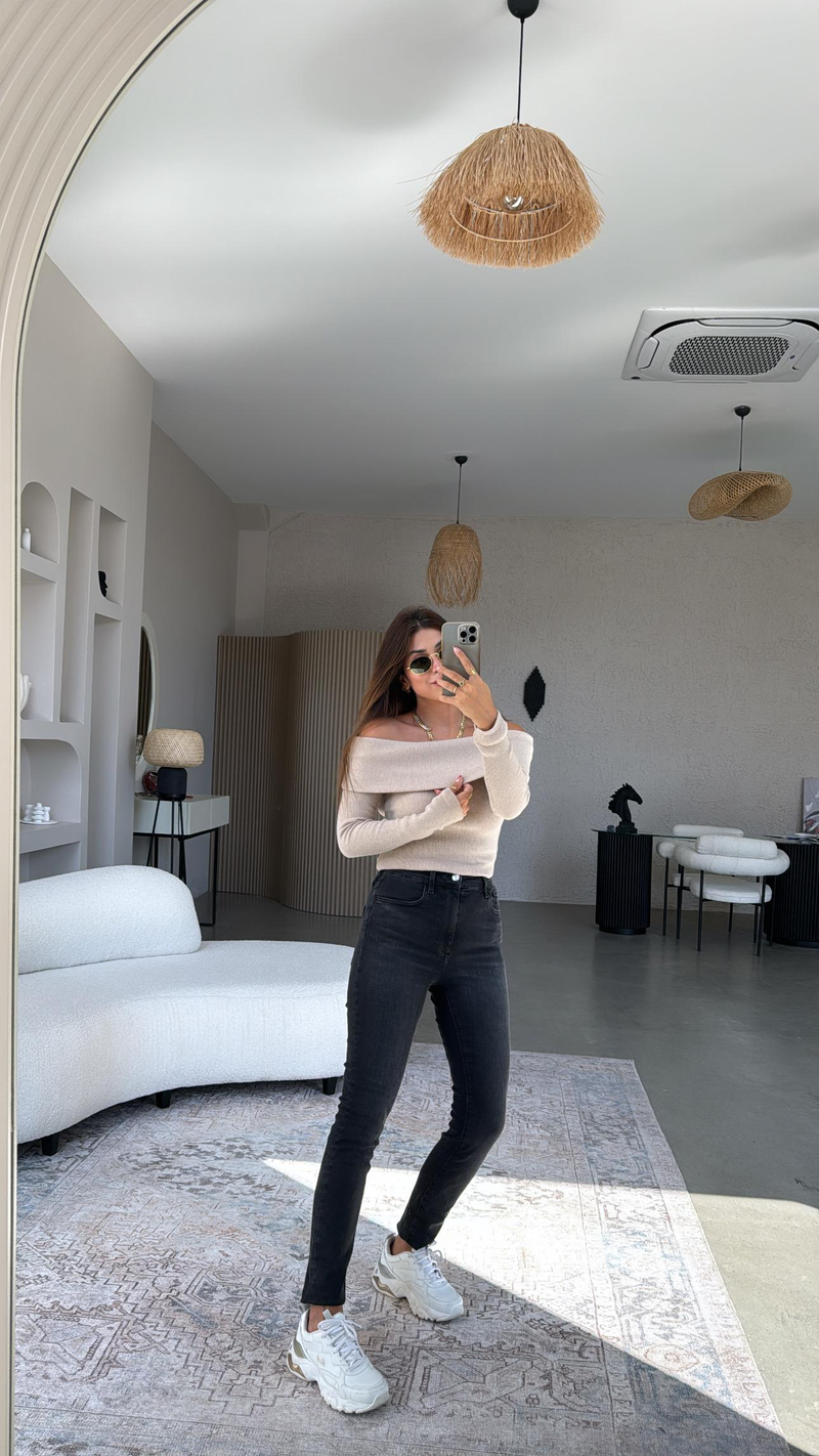 Full Lycra Füme Toparlayıcı Jean