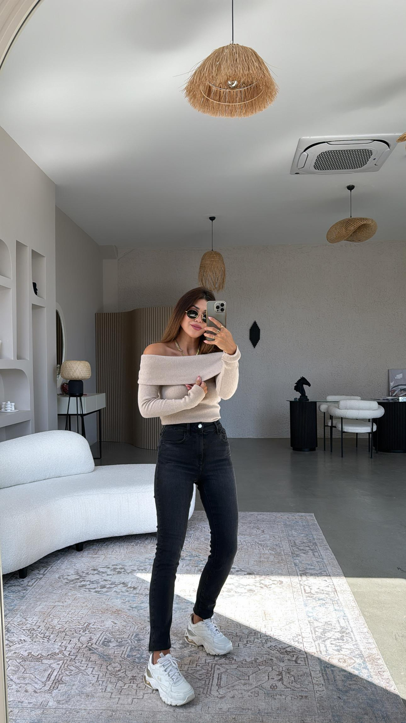 Full Lycra Füme Toparlayıcı Jean